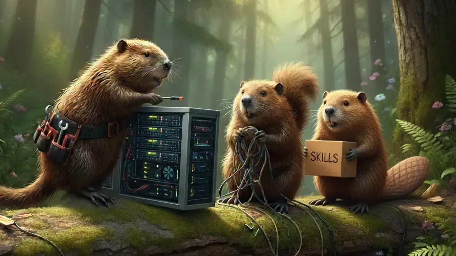 Advanced Agent Skills patterns and architecture for AI-assisted development