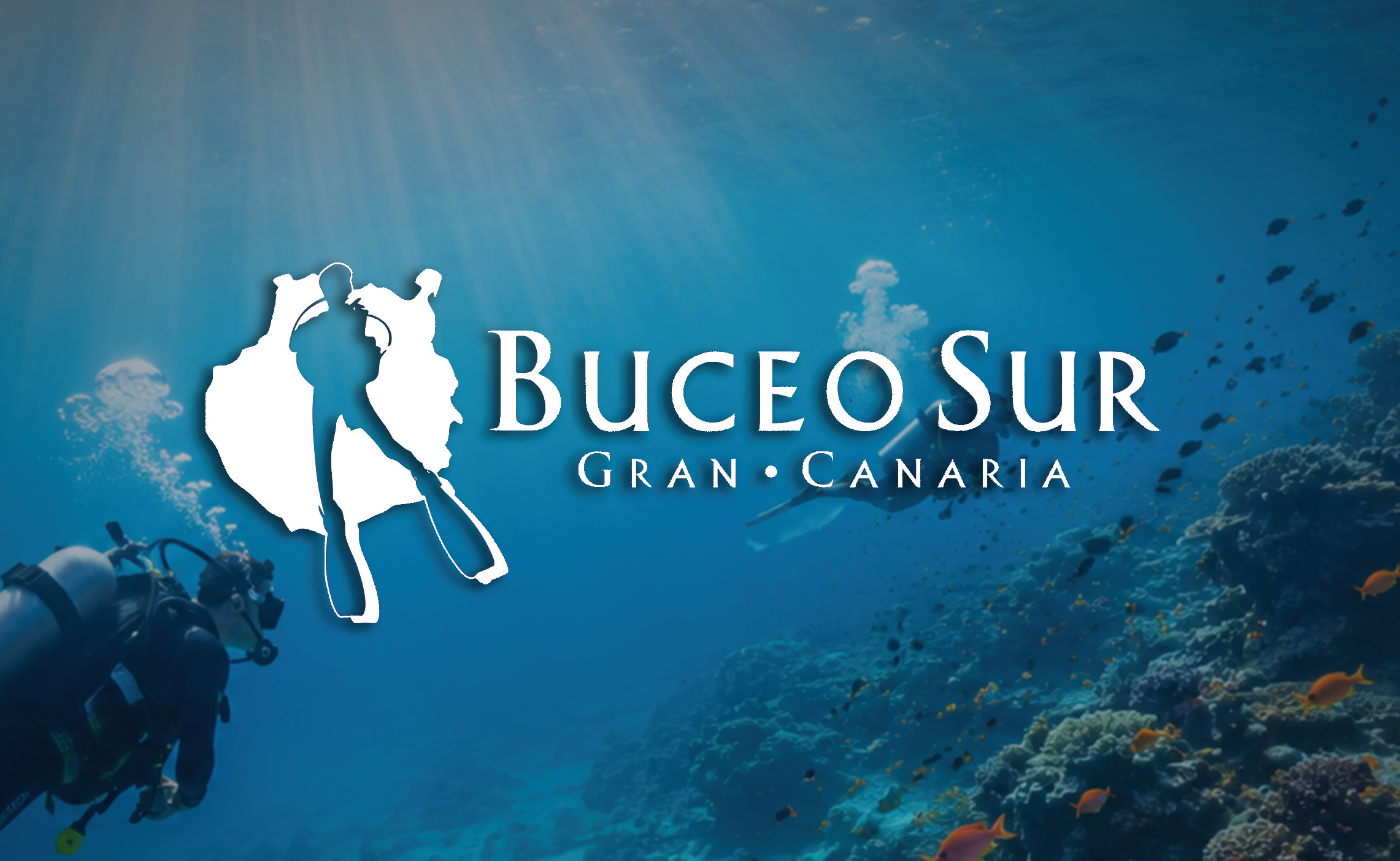 Underwater scuba dive off the coast of Gran Canaria